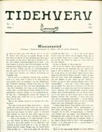 Tidehverv december 1926. Bestil eksemplar: webmaster(at)tidehverv.dk