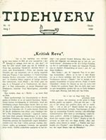 Tidehverv december 1928. Bestil eksemplar: webmaster(at)tidehverv.dk