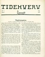 Tidehverv februar 1929. Bestil eksemplar: webmaster(at)tidehverv.dk