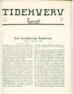 Tidehverv september 1929. Bestil eksemplar: webmaster(at)tidehverv.dk
