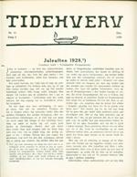 Tidehverv december 1929. Bestil eksemplar: webmaster(at)tidehverv.dk