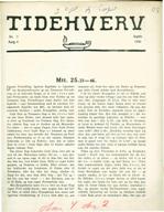 Tidehverv september 1930. Bestil eksemplar: webmaster(at)tidehverv.dk