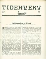 Tidehverv december 1931. Bestil eksemplar: webmaster(at)tidehverv.dk