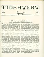 Tidehverv februar 1932. Bestil eksemplar: webmaster(at)tidehverv.dk