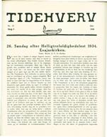 Tidehverv december 1934. Bestil eksemplar: webmaster(at)tidehverv.dk