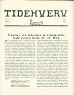 Tidehverv januar 1935. Bestil eksemplar: webmaster(at)tidehverv.dk