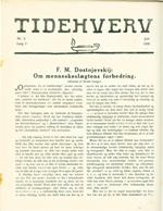 Tidehverv juni 1935. Bestil eksemplar: webmaster(at)tidehverv.dk