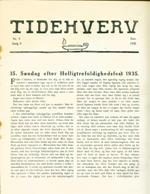 Tidehverv november 1935. Bestil eksemplar: webmaster(at)tidehverv.dk