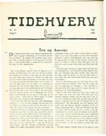 Tidehverv december 1935. Bestil eksemplar: webmaster(at)tidehverv.dk