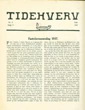 Tidehverv februar 1937. Bestil eksemplar: webmaster(at)tidehverv.dk