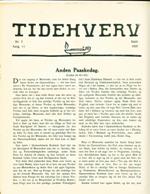 Tidehverv september 1937. Bestil eksemplar: webmaster(at)tidehverv.dk